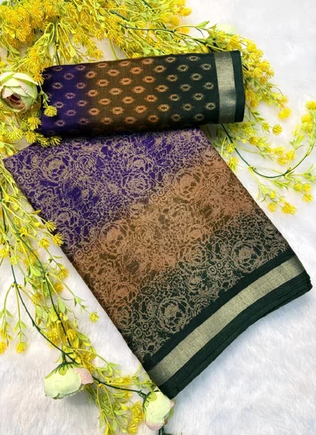 Kalamkari Design Soft Kashmiri Cotton Silk Sarees Wholesale In India